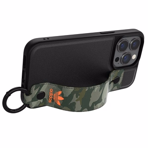 Adidas OR Viedtālruņa apvalks ar siksniņu iPhone 13 Pro /13 6.1" melns-zaļš/melns-zaļš 47111
