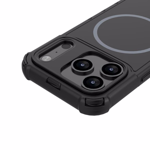 Чехол Defender 2in1 Mag для iPhone 17 Pro 6.3" чёрный