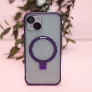 Mag Ring korpuss iPhone 15 Pro Max 6,7" purpursarkans