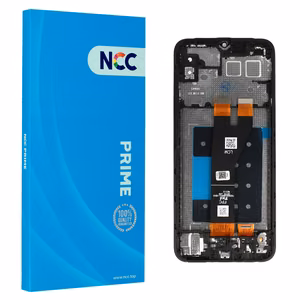 LCD ekrāns NCC skirta Samsung Galaxy A14 5G (A14U/146P) melns ar rāmi Prime