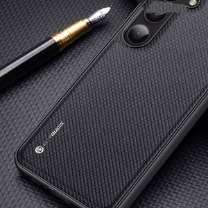 Dux Ducis Fino viedtālruņa apvalks Samsung Galaxy S23+ ar silikona rāmi zils