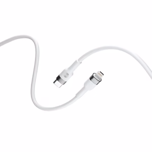 Forever Flexible cable USB-C - Lightning 1.0 m 20W white