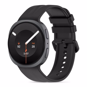 Tech-Protect Silicone Evo siksniņa modelim Samsung Galaxy Watch 40/44/46 mm – melna