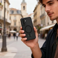 Tech-Protect Magmat MagSafe Case for Samsung Galaxy A57 5G - Semi-Transparent