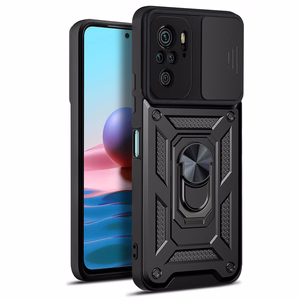 Defender Slide case for Xiaomi Redmi Note 10 4G / 10S black
