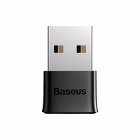 Baseus BA04 mini Bluetooth 5.0 USB adapteris uztvērējs raidītājs datoram melns (ZJBA000001)