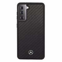 Mercedes Dynamic Line apvalks Samsung Galaxy S21+ - Melns
