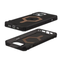 UAG Plyo MagSafe viedtālruņa apvalks priekš iPhone 15 Pro Max - melns un brūns