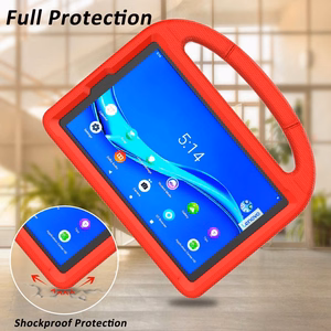 Futrālis bērniem Samsung X210/X215/X216 Tab A9 Plus 11.0/X230/X235/X236 Tab A11 Plus 11.0 sarkans