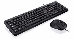 iBox OFFICE KIT II tastatūra ar peli USB QWERTY English melna