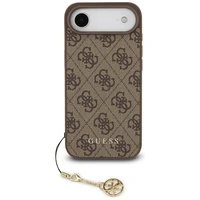 Guess 4G Charms Collection MagSafe futrālis iPhone Air - brūns
