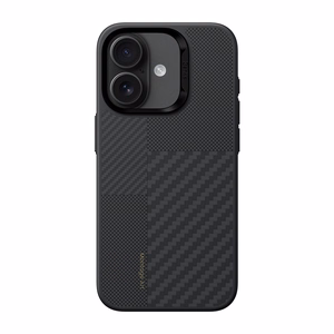 Benks Montage magnētiskais Armor Pro Kevlar viedtālruņa apvalks ar metāla rāmi 600D+1500D Iphone 16 Plus melns