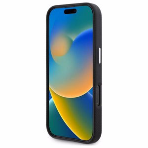 BMW M Edition Kevlar ietīts metāla iPhone 16 Pro Max apvalks - melns