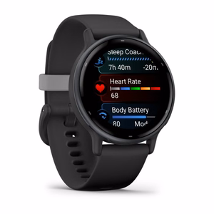 Viedpulkstenis Garmin Vivoactive 5 melns/pelēks 010-02862-10