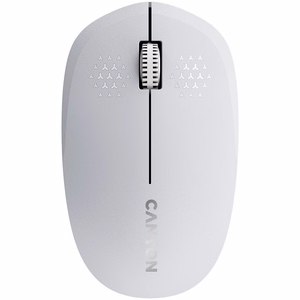 CANYON MW-04 abām rokām piemērota bezvadu BT pele, 1200 dpi, balta