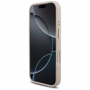 Guess 4G Big 4G Classic Logo Big Strap Metal Buttons apvalks iPhone 17 Pro Max (m) - rozā