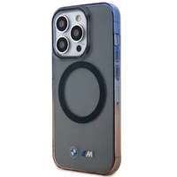 Apvalks BMW BMHMP14LHTGE iPhone 14 Pro 6.1" pelēks/pelēks cietais apvalks Gradients Buferis MagSafe