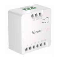 SONOFF MINI-D viedais WiFi Matter slēdzis (AC/DC 12-48V, sausais kontakts)