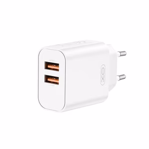 XO wall charger CE34 2x USB 2.4A white