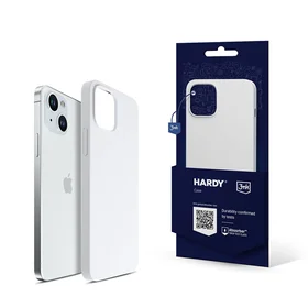 3mk Hardy Silicone MagApvalks iPhone 15 Plus - balts