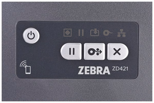 Zebra ZD421D – tiešās termodrukas etiķešu printeris, 300 × 300 dpi, 102 mm/s, vadu un bezvadu ar Ethernet un Bluetooth