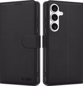 Tech-Protect Viedtālruņa apvalks ar maku funkciju Samsung Galaxy S25 FE - melns