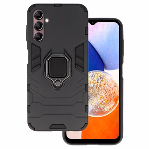 Ring Armor viedtālruņa apvalks Samsung Galaxy A14 4G/5G melna