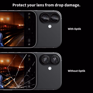 Tech-Protect Camring Fit+ kameras vāciņš iPhone 17 - caurspīdīgs