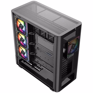 MODECOM Volcano AQ400 ARGB Midi melns