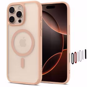 Spigen Ultra Hybrid 'T' Magnētiskais viedtālruņa apvalks iPhone 16 Pro - rozā