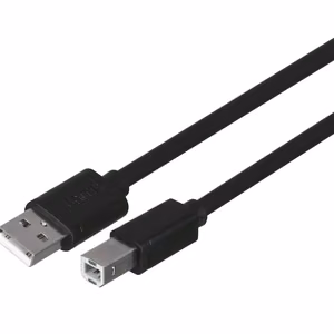 Unitek Y-C420GBK USB kabelis USB 2.0 3 m USB A USB B melns