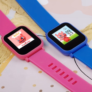 Gudrais pulkstenis bērniem Maxlife Smartwatch Kids MXSW-200 rozā krāsā