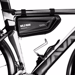 WILDMAN ceļojumu soma zem rāmja ar rāvējslēdzēju E4 1,5L (4"-7") melns
