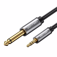 Audio kabelis mini ligzda 3.5mm spraudnis uz ligzdu 6.35mm spraudnis Vention BCYHJ 5m