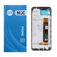 NCC LCD displejs SAMSUNG A23 5G A236 B/U/E OEM ar rāmi