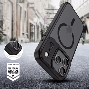 Tech-Protect MagMat XT 4-komplekts Magnētiskais viedtālruņa apvalks iPhone 17 Pro Max - Matēts melns