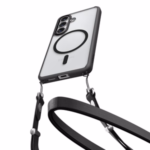Spigen Ultra Hybrid Mag MagSafe maciņš priekš Samsung Galaxy S26 Plus caurspīdīgs melns