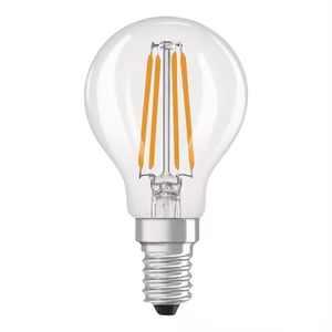 Osram Parathom Classic P Filament E14 – 3.4 W LED spuldze, silti balta