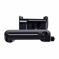 Auto turētājs Baseus "BackSeat Holder" juodas (Bezvadu Charging 15W) (Not Magnetic / Priekš car seat)