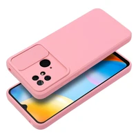 SLIDE viedtālruņa apvalks XIAOMI Redmi 9C gaiši rozā