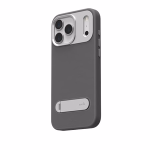 Moshi Kameleon MagSafe vāciņš ierīcei iPhone 17 Pro Max, ar statīva funkciju, “Midnight Gray” krāsā