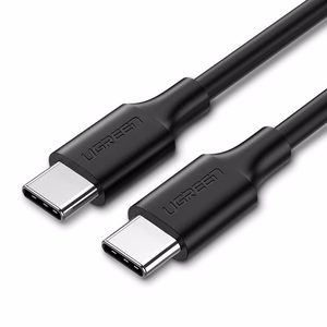 Ugreen US286 USB-C - USB-C PD QC 3A 480Mb/s 2m kabelis - melns