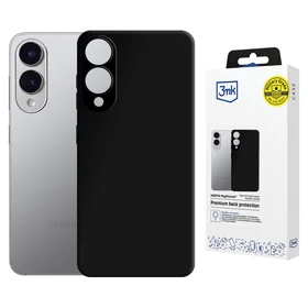 3mk Hardy MagSilicone viedtālruņa apvalks Samsung Galaxy S25 Edge - melns