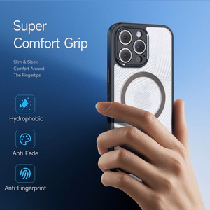 DUX DUCIS AIMO MAG viedtālruņa apvalks saderīgs ar MagSafe IPHONE 15 melns