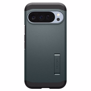 Spigen Tough Armor Mag MagSafe viedtālruņa apvalks Google Pixel 10 Pro XL - zaļa