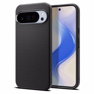 Spigen Liquid Air Mag MagSafe viedtālruņa apvalks Google Pixel 10 Pro XL - matēti melns