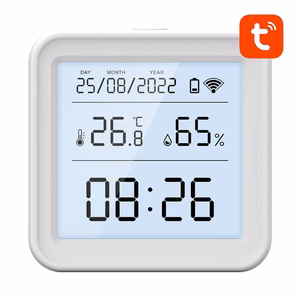 Vieds temperatūras un mitruma sensors WiFi Gosund S6 LCD Tuya