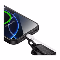 DUX DUCIS Outdoor Cross Body – krusteniska tālruņa siksniņa – melna