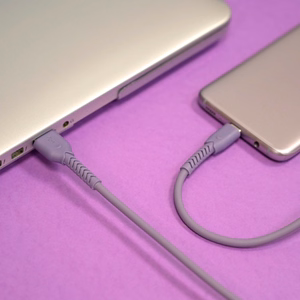 Maxlife MXUC-04 kabelis USB - USB-C 1,0 m 3A violets