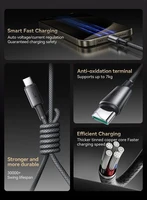 Kabel USB - USB-C Joyroom S-A50 Unlimited 3A 1.2m pelēks